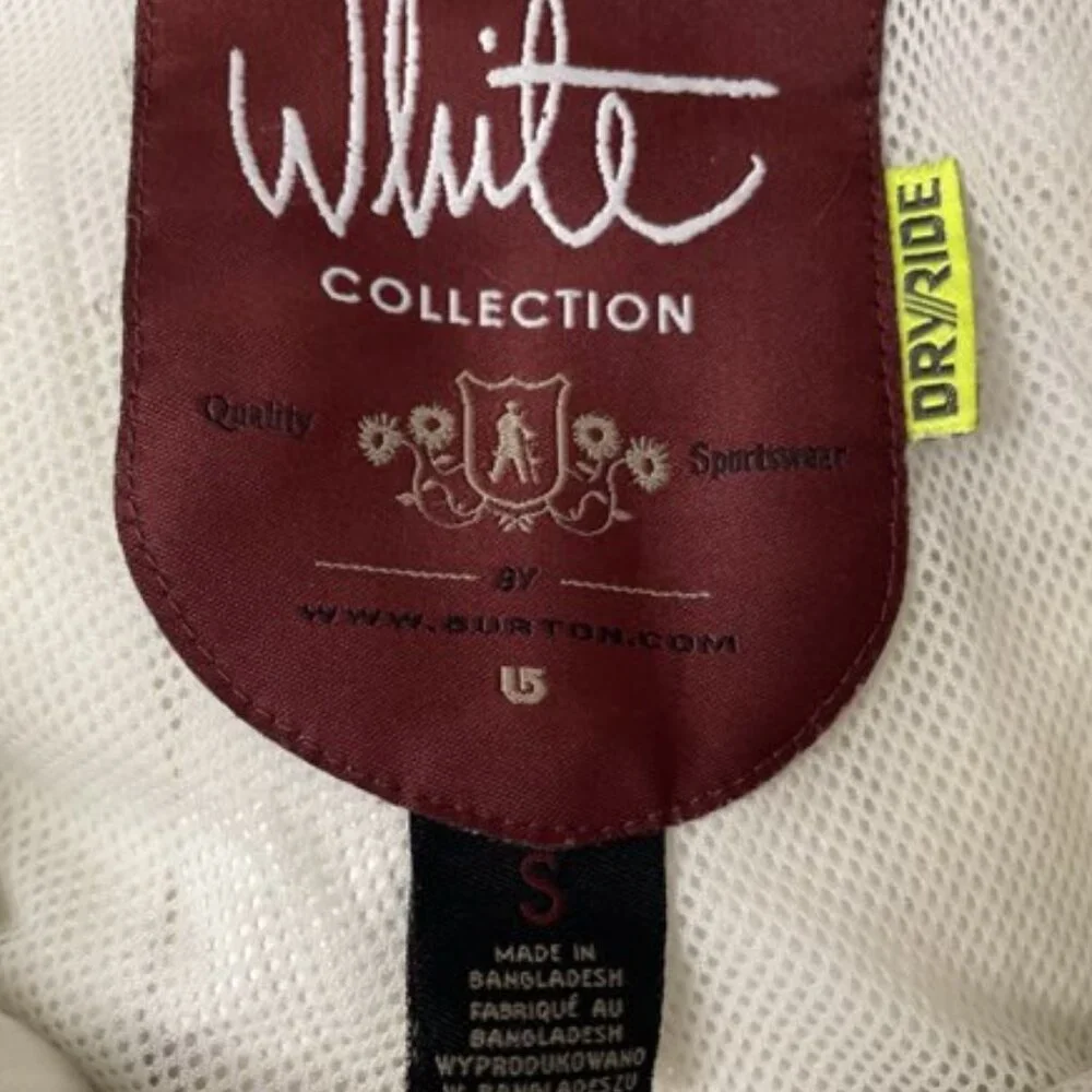 Burton white collection